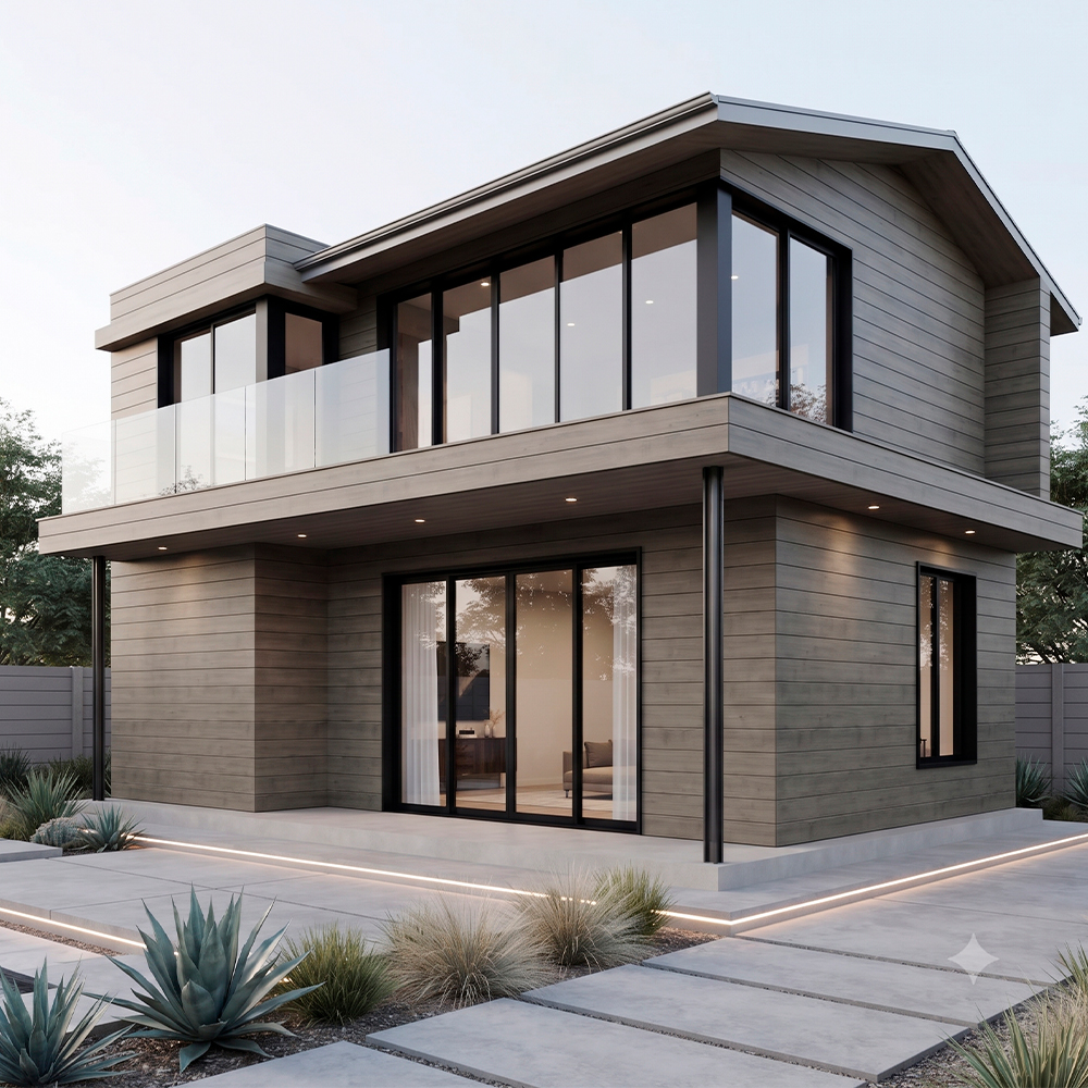 Metal Siding Revestimiento Exterior Alamo 3800X400X16mm